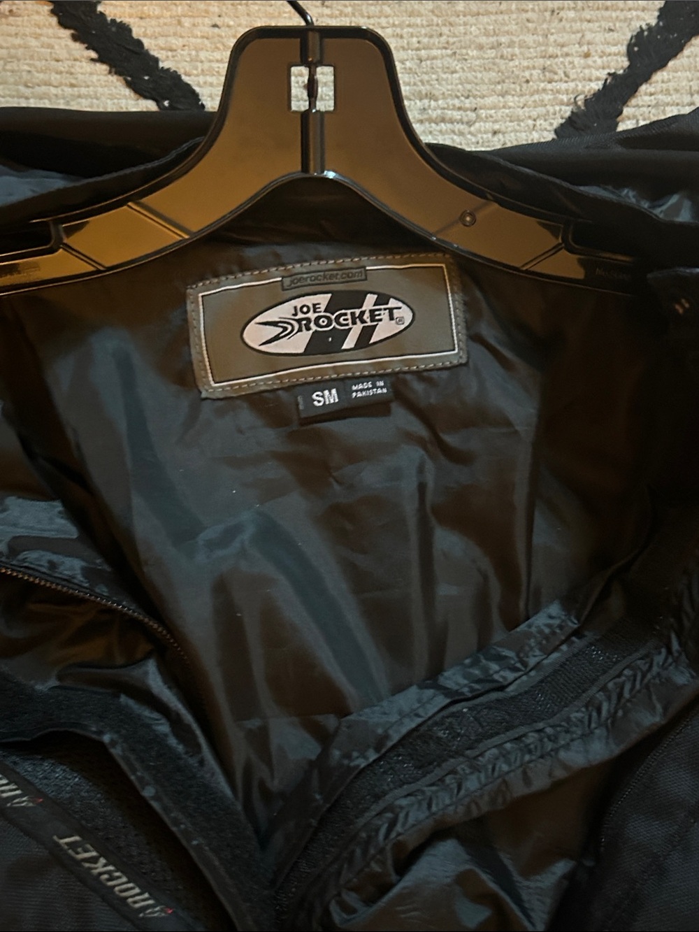 Joe Rocket Black Mesh Utility Riding Jacket - Picture 4 of 4